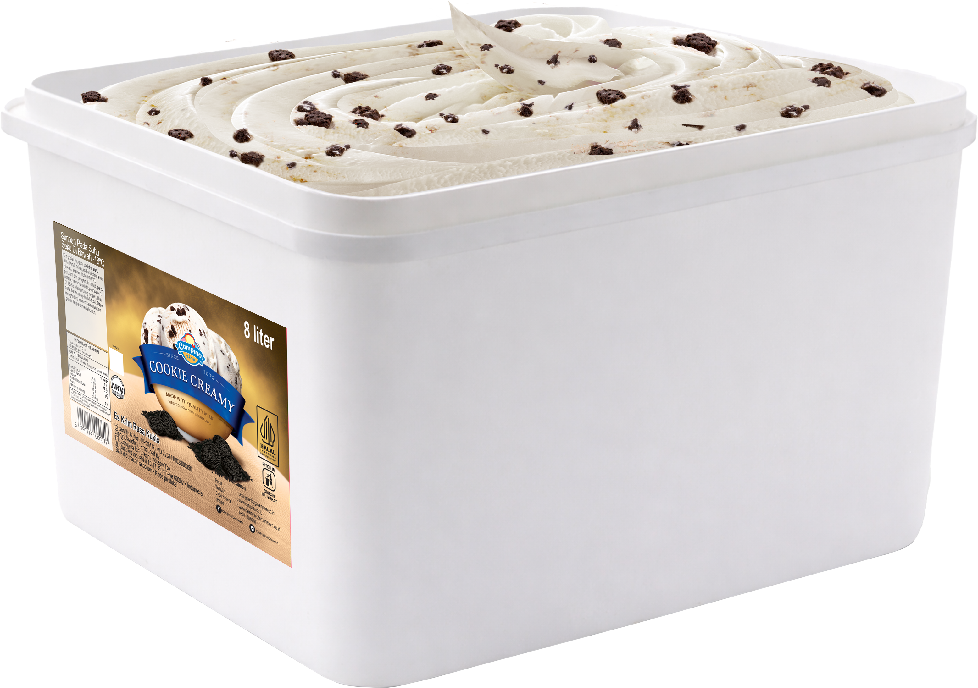 Cookie Creamy 8L